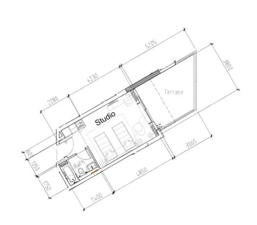 Damac Hills 2 - Hotel Edge by Rotana 0 Bedroom