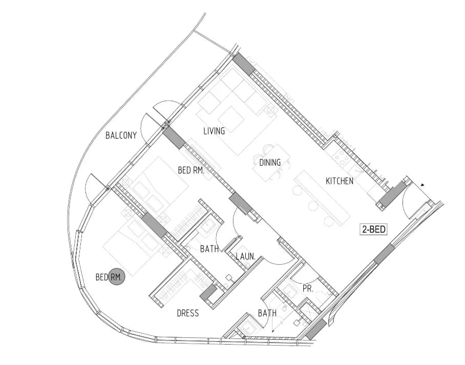 Canal Crown 2 Bedroom