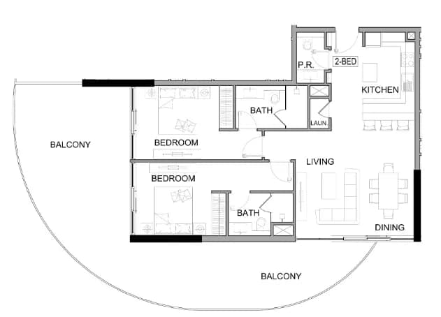 Damac Lagoons Views Phase 2 2 Bedroom