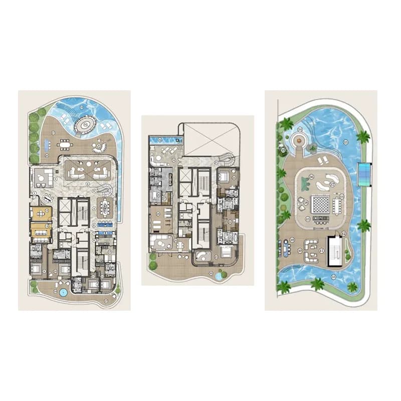 One Crescent Palm 6 Bedroom