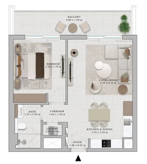 Rosehill 1 Bedroom