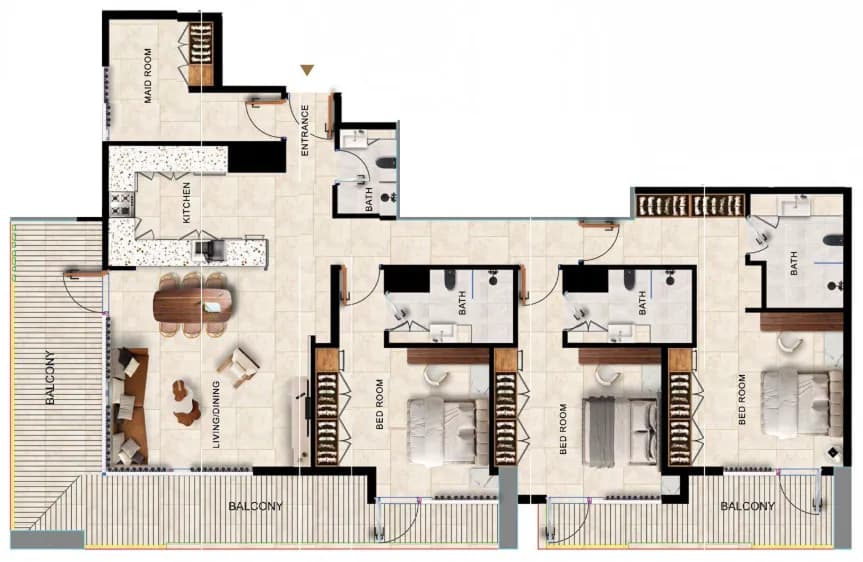 Kingdom Gate 3.5 Bedroom