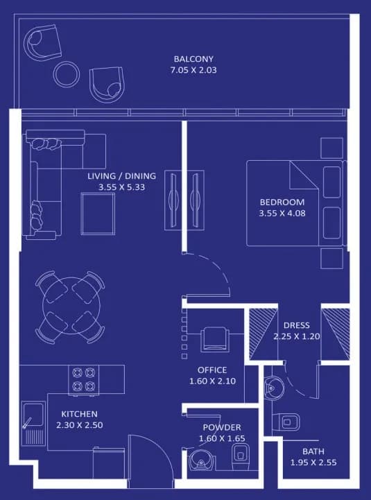 Oceanz 1 Bedroom