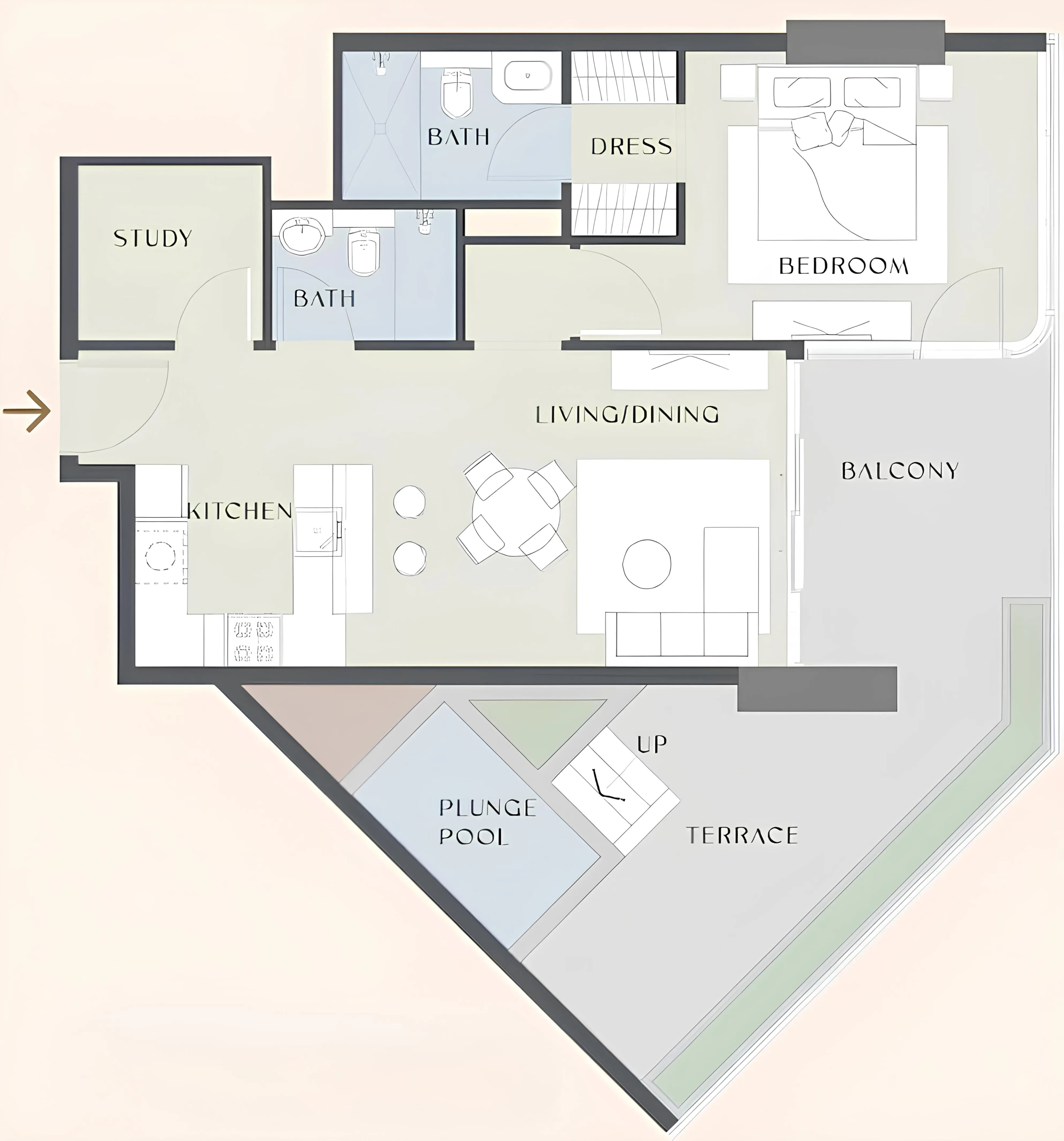 Chelsea Gardens 1 Bedroom