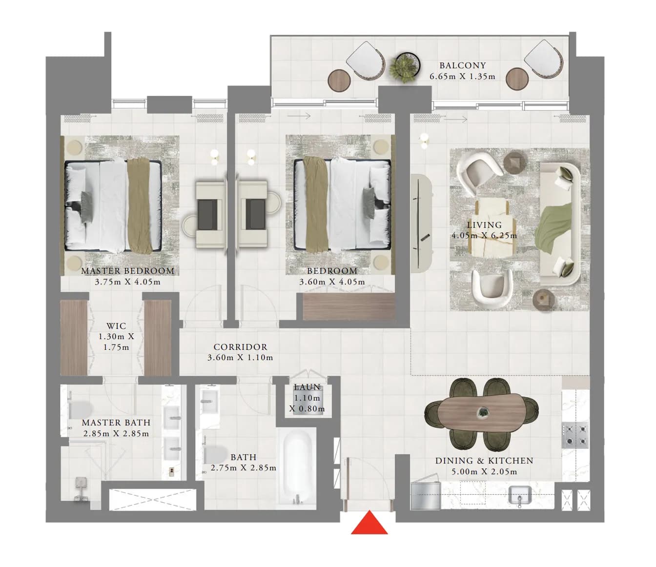 Aeon 2 Bedroom