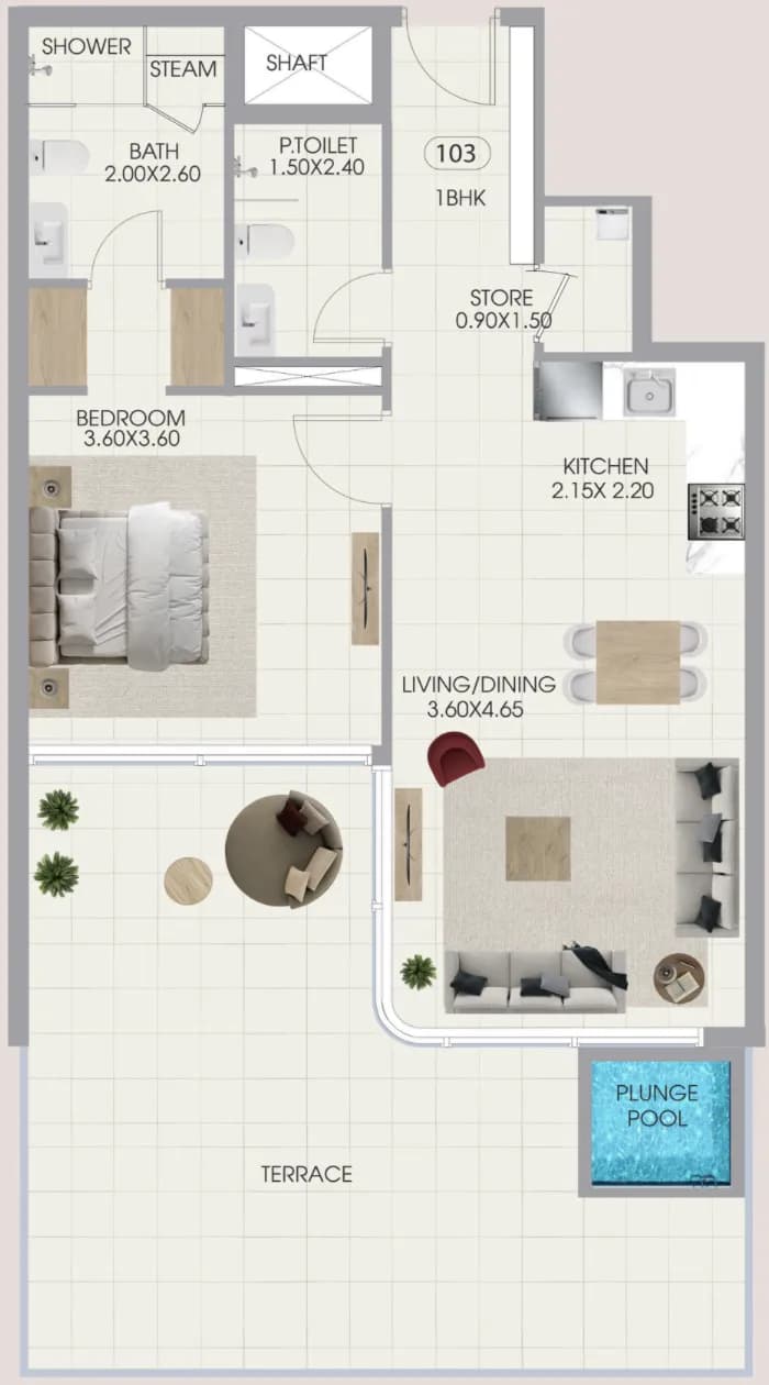 Bonds Avenue 1 Bedroom