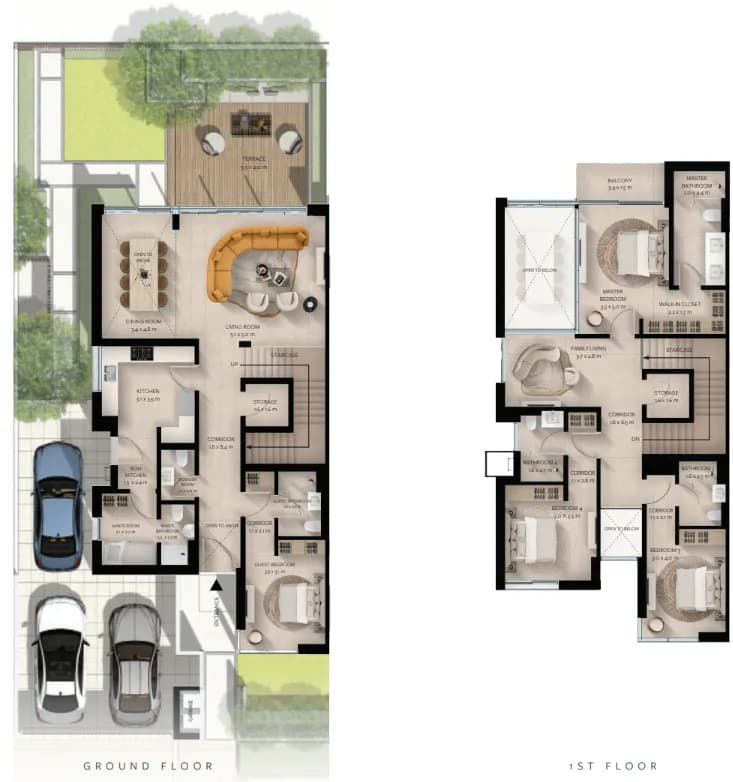 Waada Dubai South 4 Bedroom