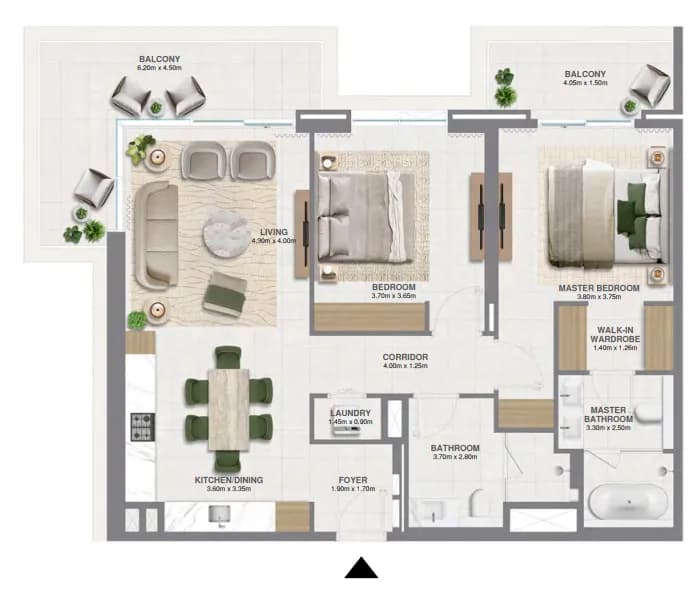 Golf Verge 2 Bedroom