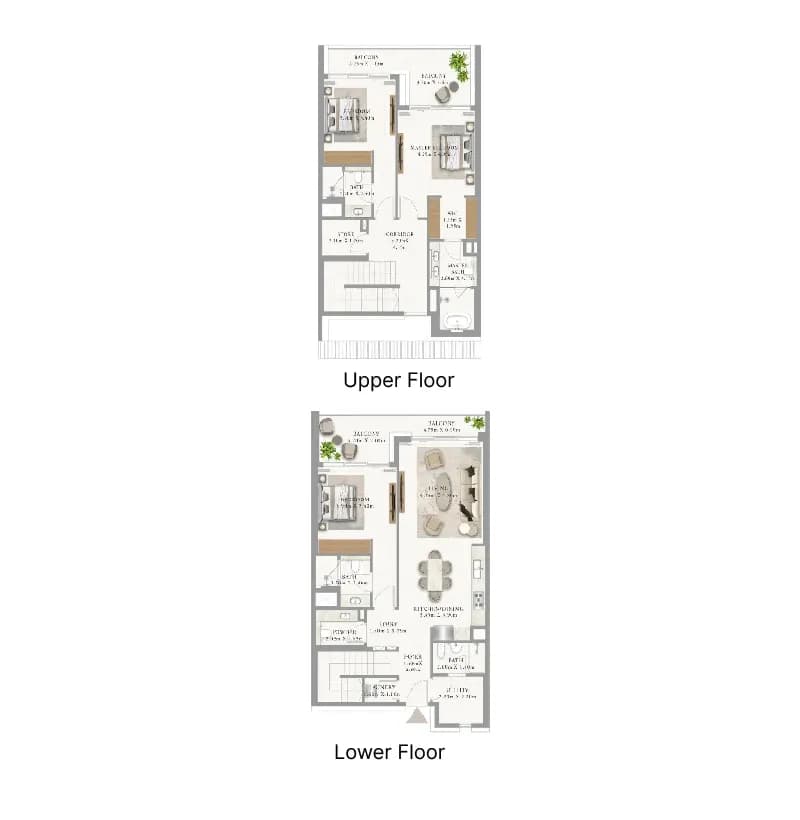 Address Residences Al Marjan Island 3 Bedroom