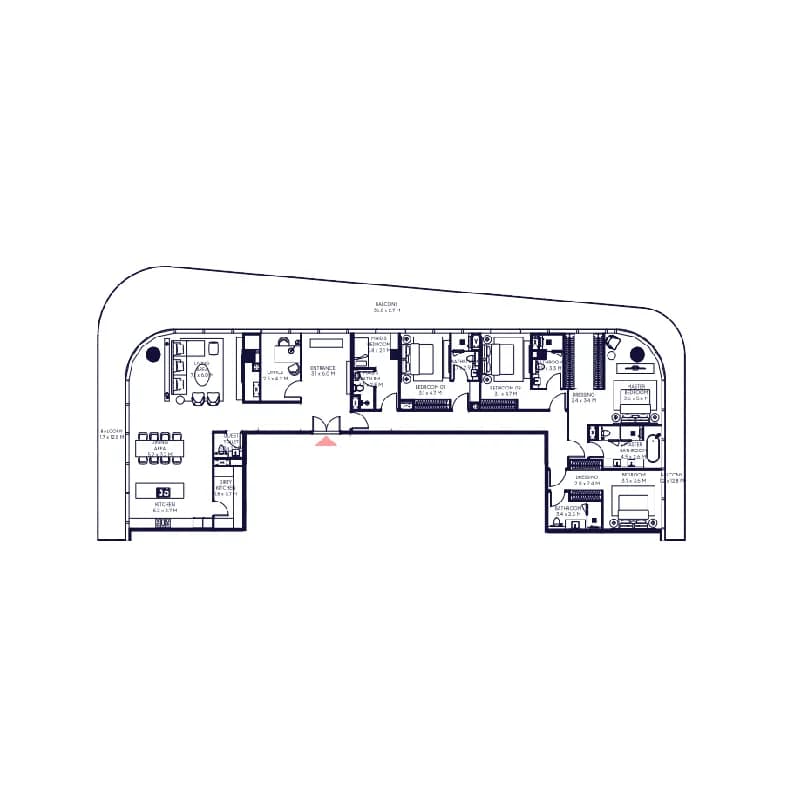 Inaura Hotels & Residences Downtown 4 Bedroom