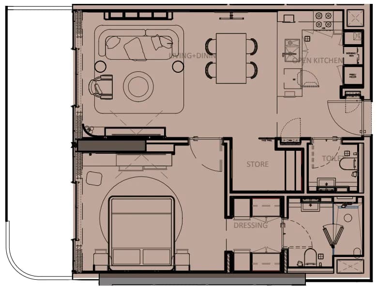 Sunset Bay Grand 1 Bedroom