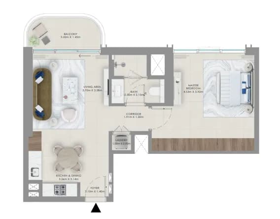Baystar by Vida 1 Bedroom