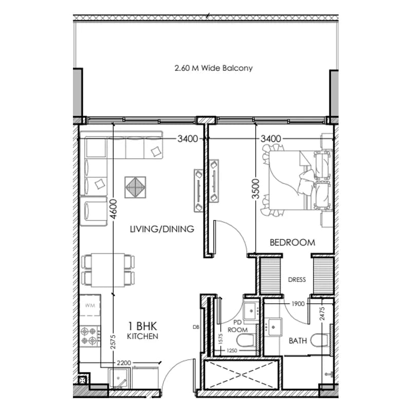 Al Haseen Residences 5 1 Bedroom