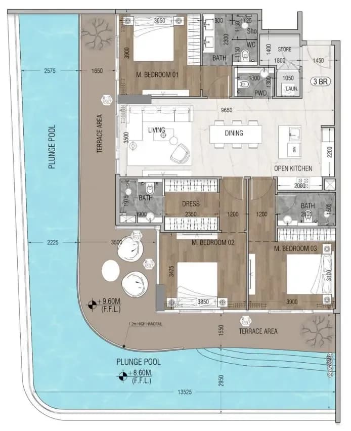 Vue Doree 3 Bedroom