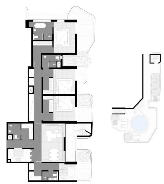 Marea Residences 3.5 Bedroom