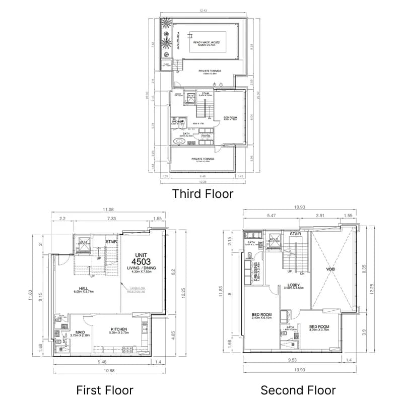 Marina Arcade Tower 3 Bedroom