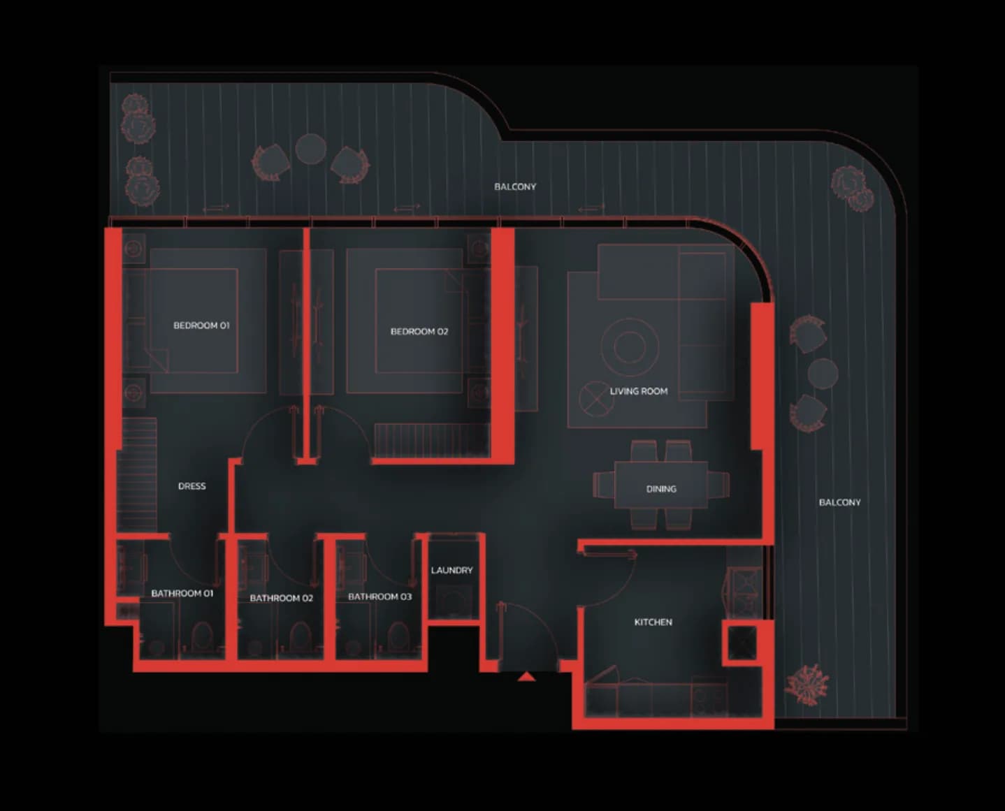 Tonino Lamborghini Residences by BNW Developments 2 Bedroom