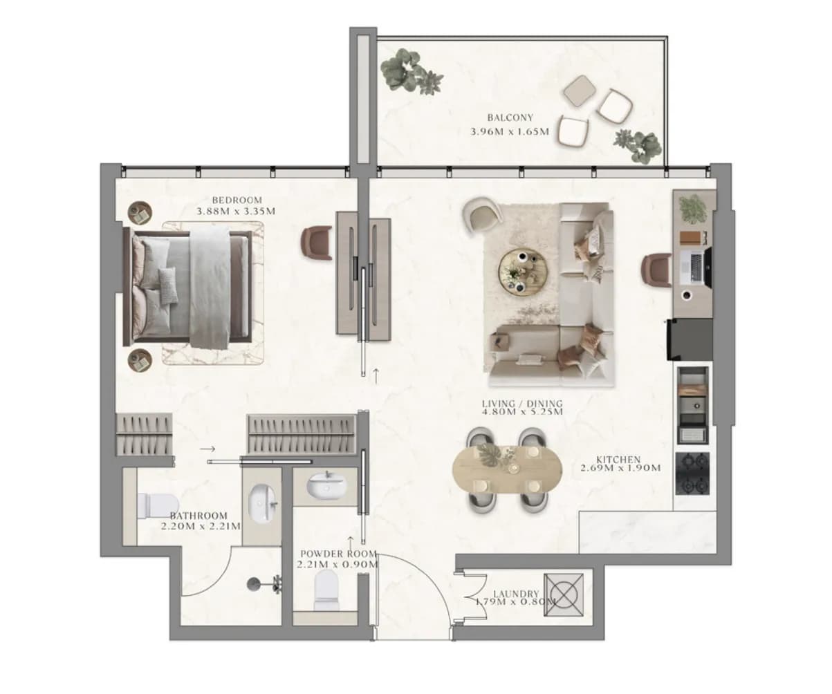 The Collection at Taiyo 1 Bedroom