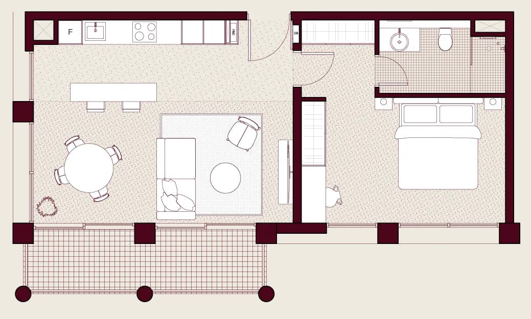 Enta Residences 1 Bedroom