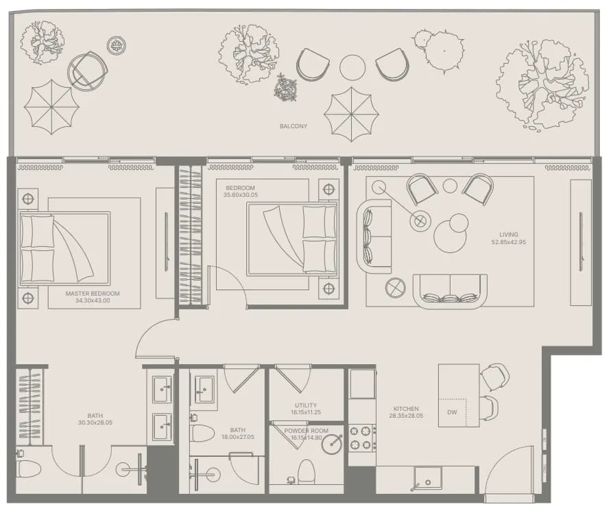 Bond Enclave 2 Bedroom