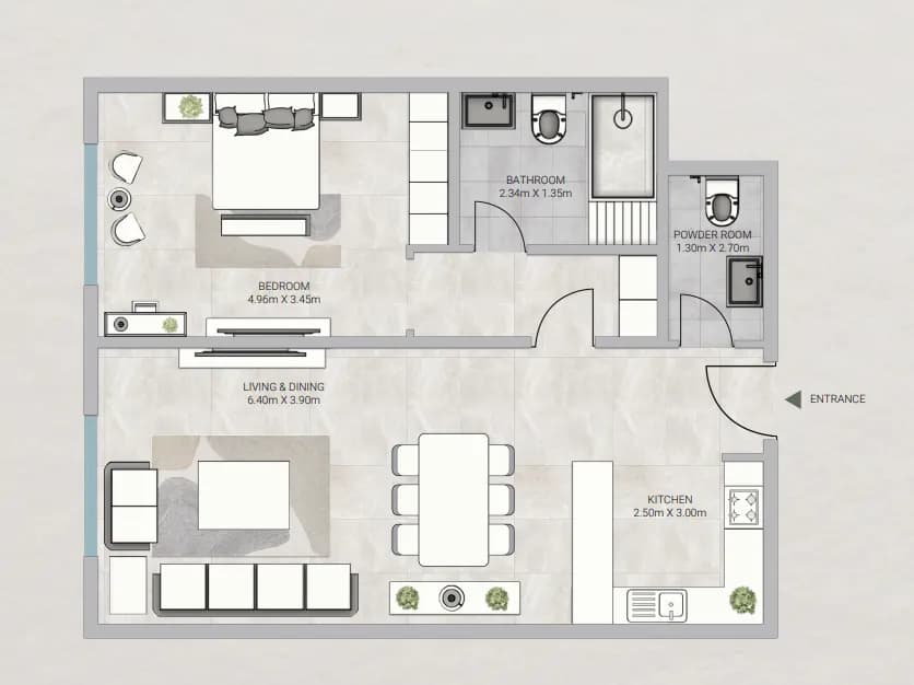 Sky Gardens Tower 1 Bedroom