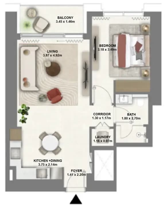 Montiva by Vida 1 Bedroom