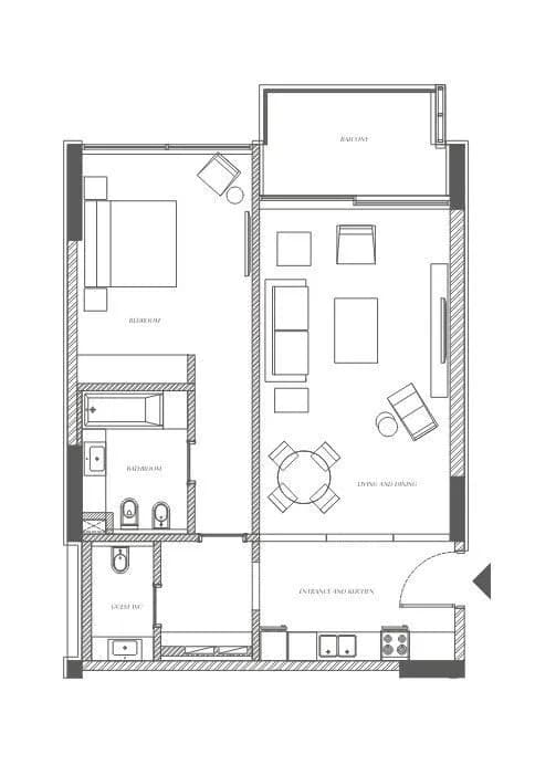 Sealine Residence 1 Bedroom