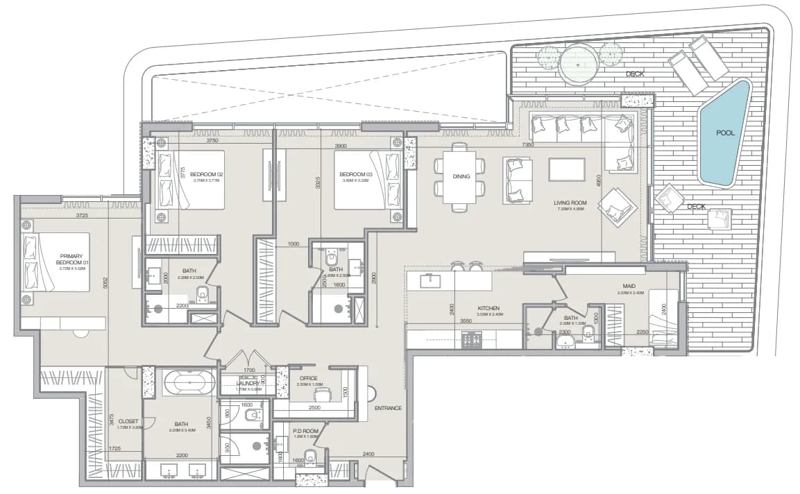 Isolana Residences 3 Bedroom