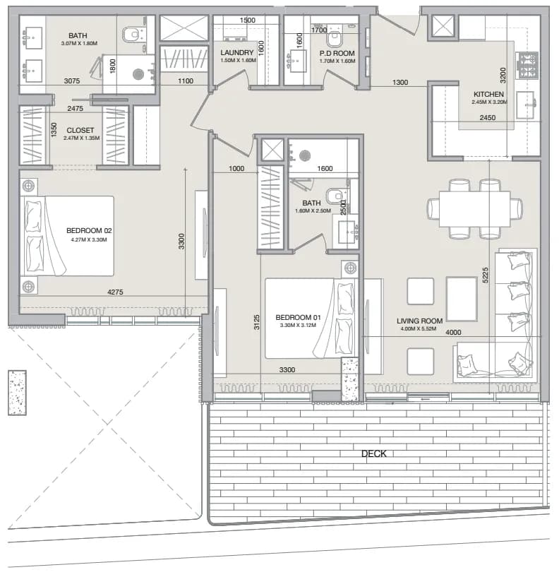 Isolana Residences 2 Bedroom