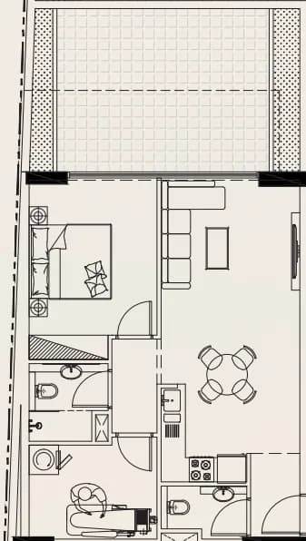 Casa Vista Residence 1.5 Bedroom