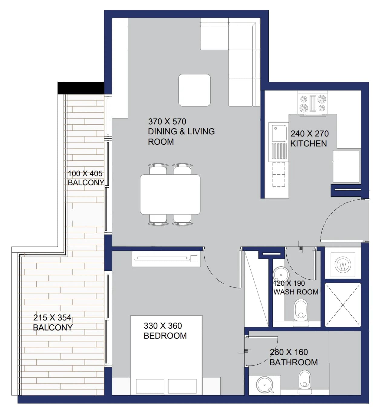 Garnet by Siroya 1 Bedroom