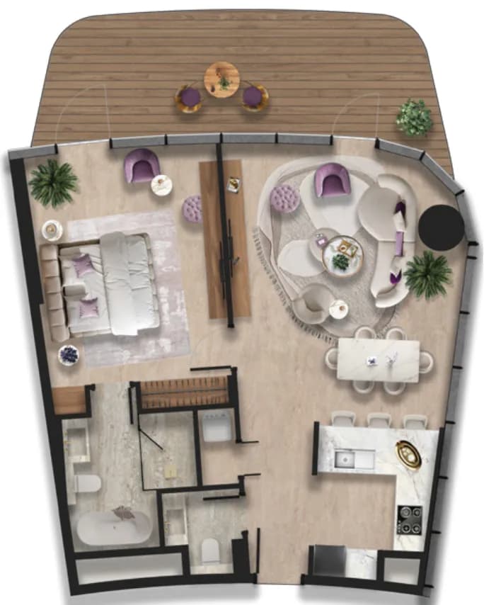 Taj Wellington Mews 1 Bedroom