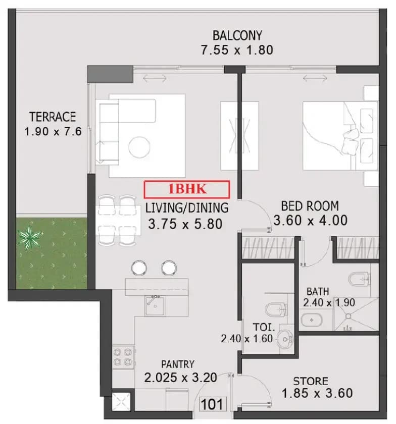 One By Preston 1 Bedroom