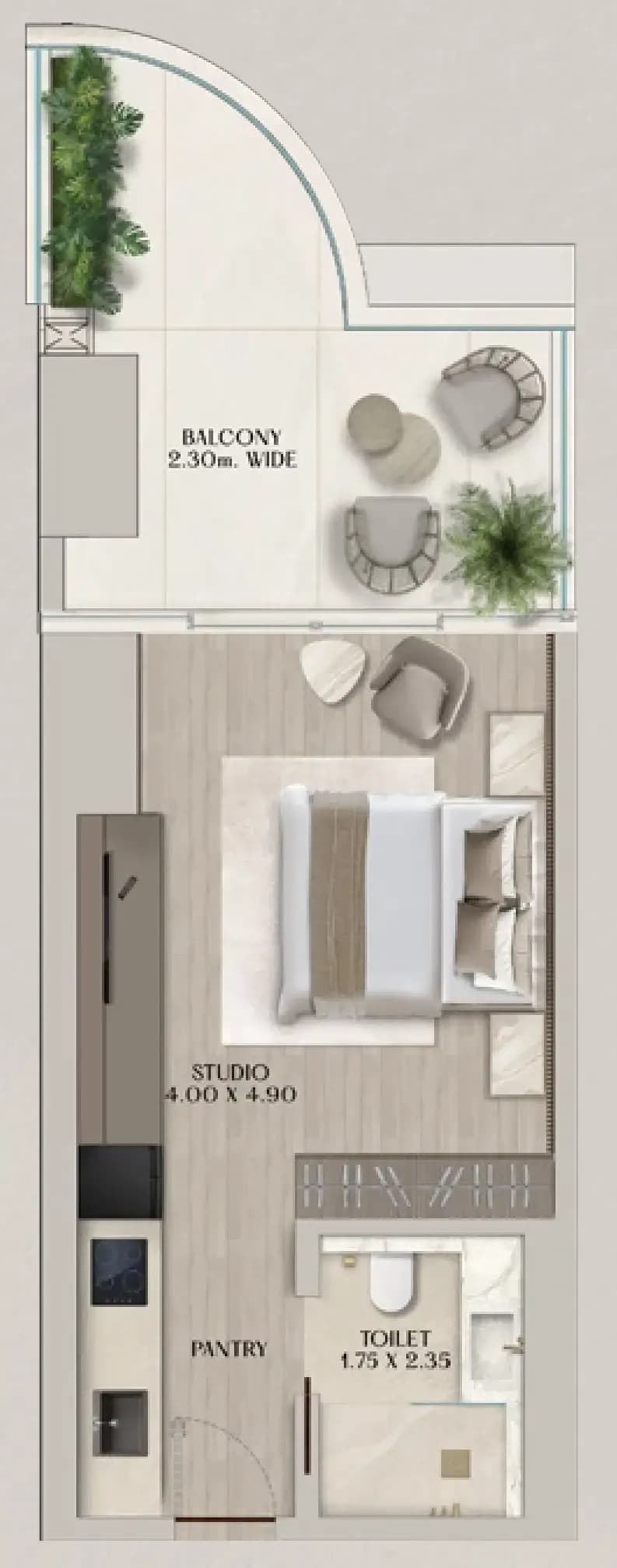 Soleva Beach Residences 0 Bedroom
