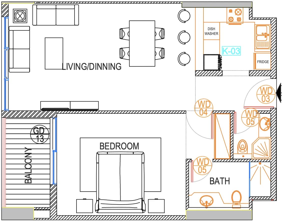 Urban Life 1 Bedroom