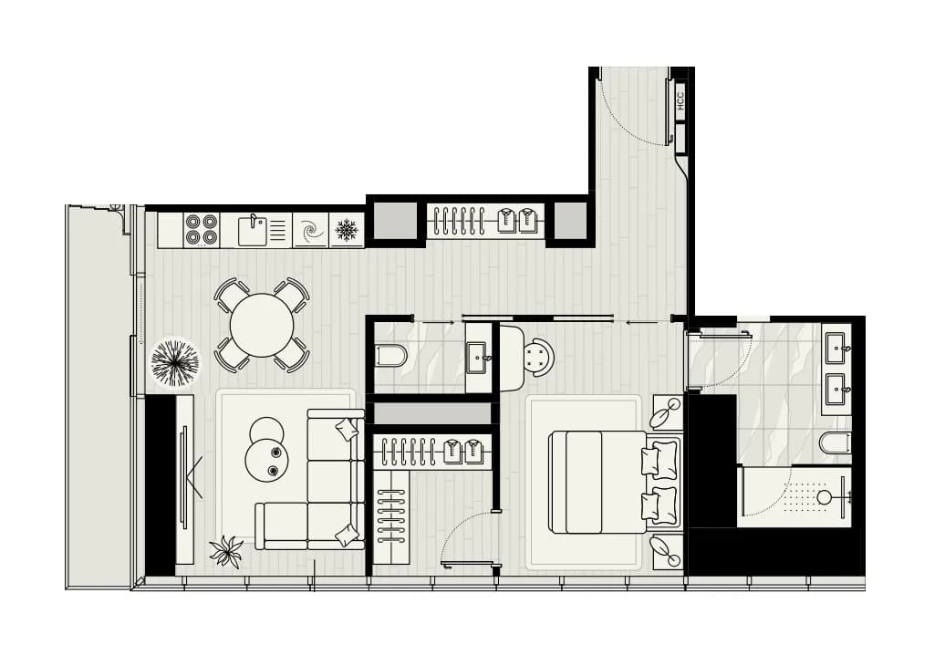 Iconic Residence 1 Bedroom