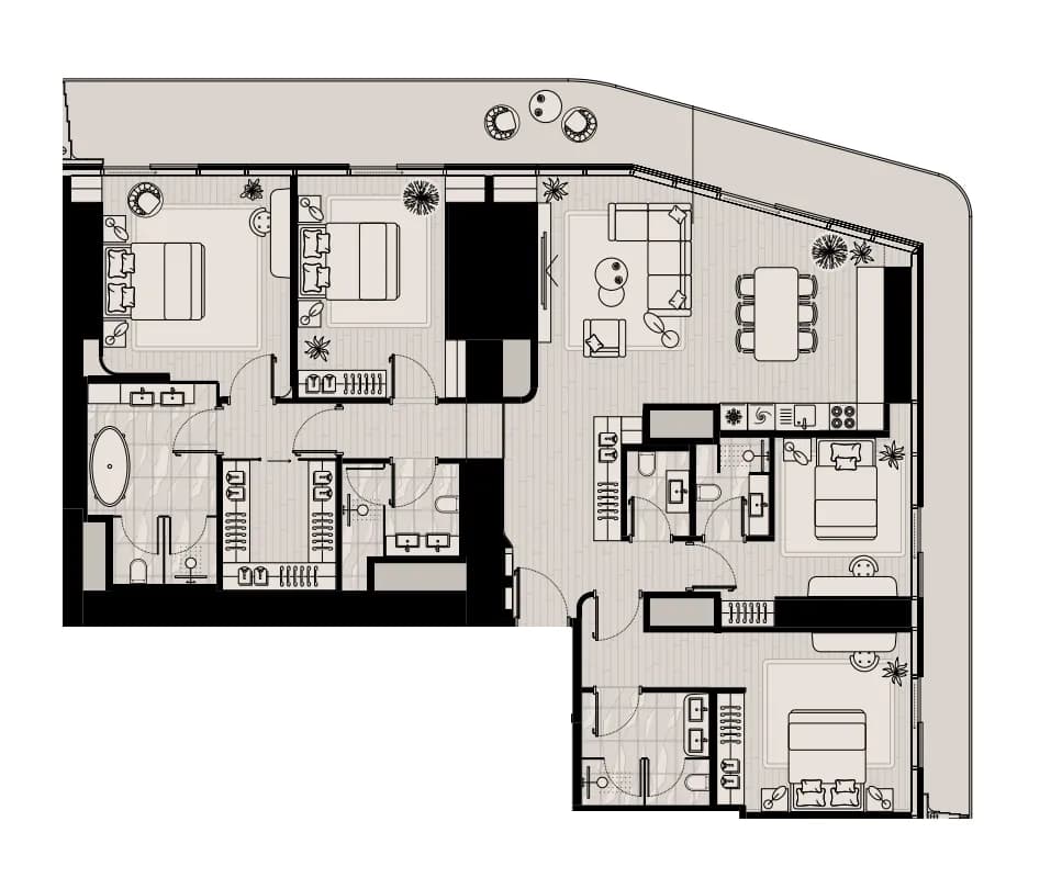 Iconic Residence 4 Bedroom