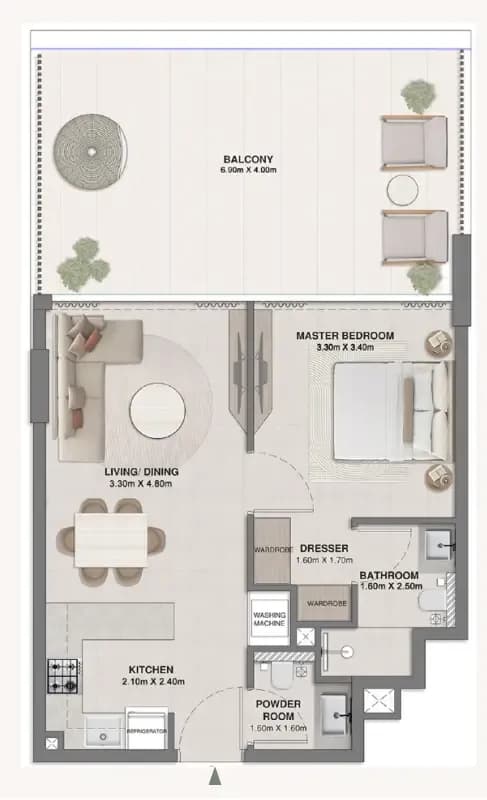 Woodland Crest 1 Bedroom