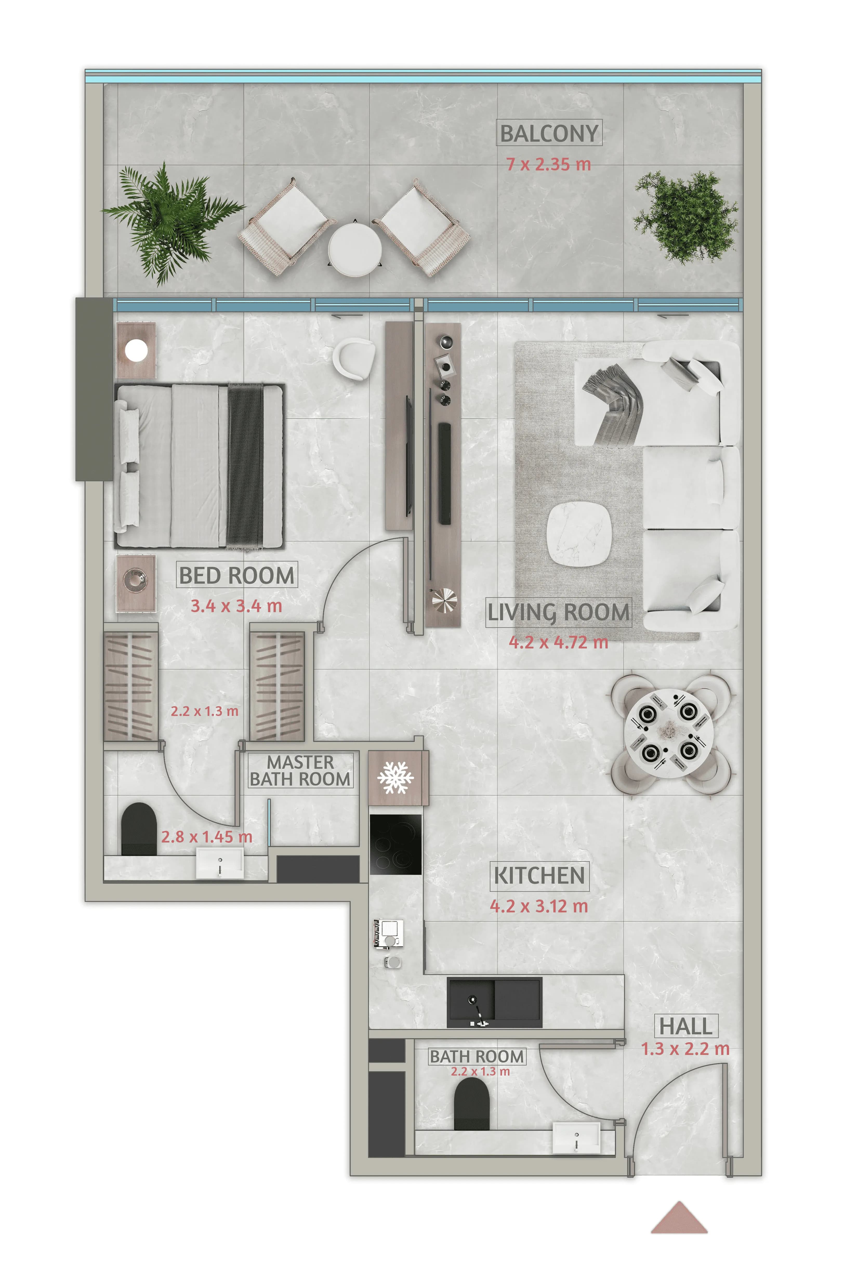 Sakura Gardens 1 Bedroom
