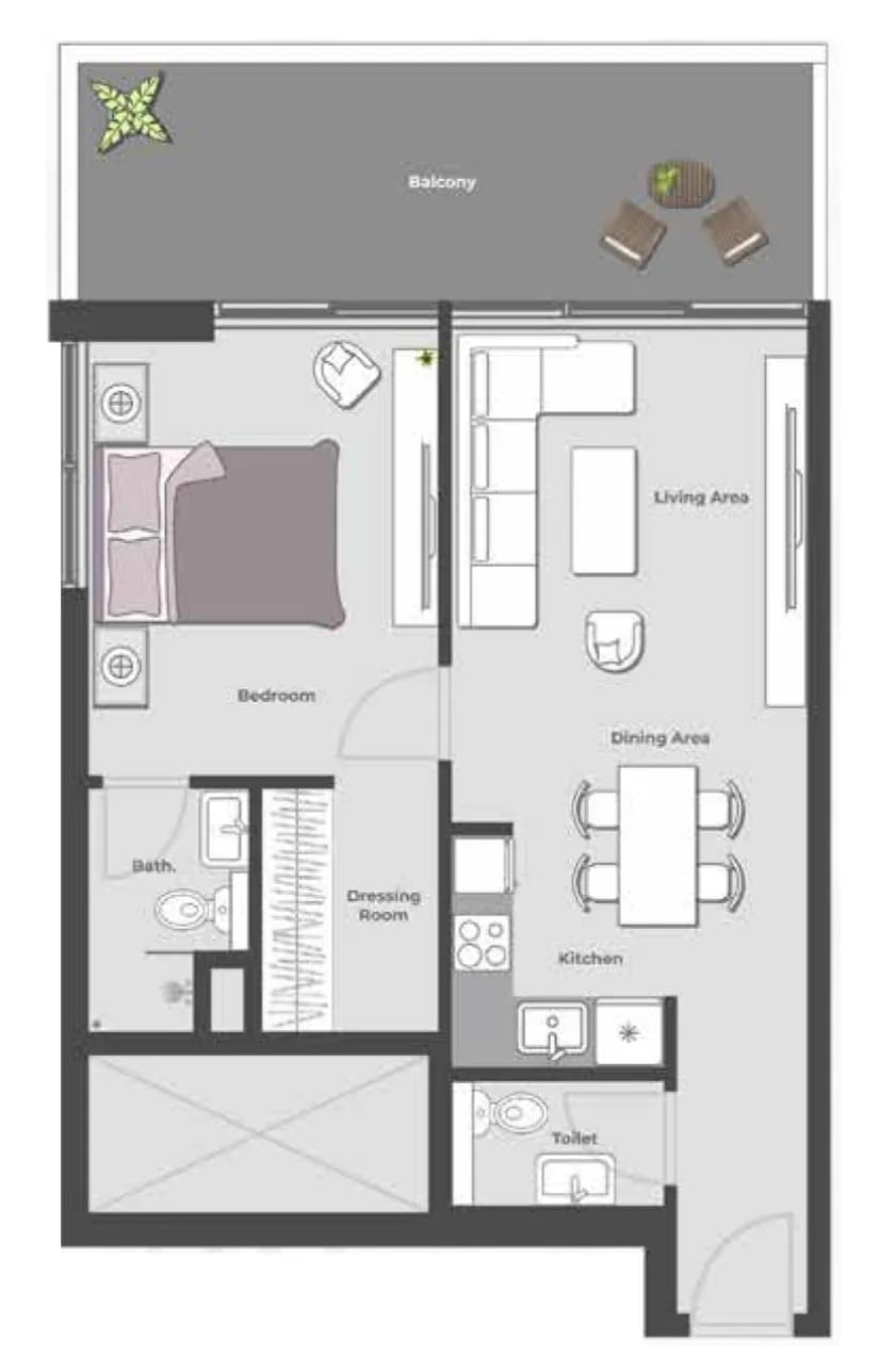 Arib Collection 1 Bedroom