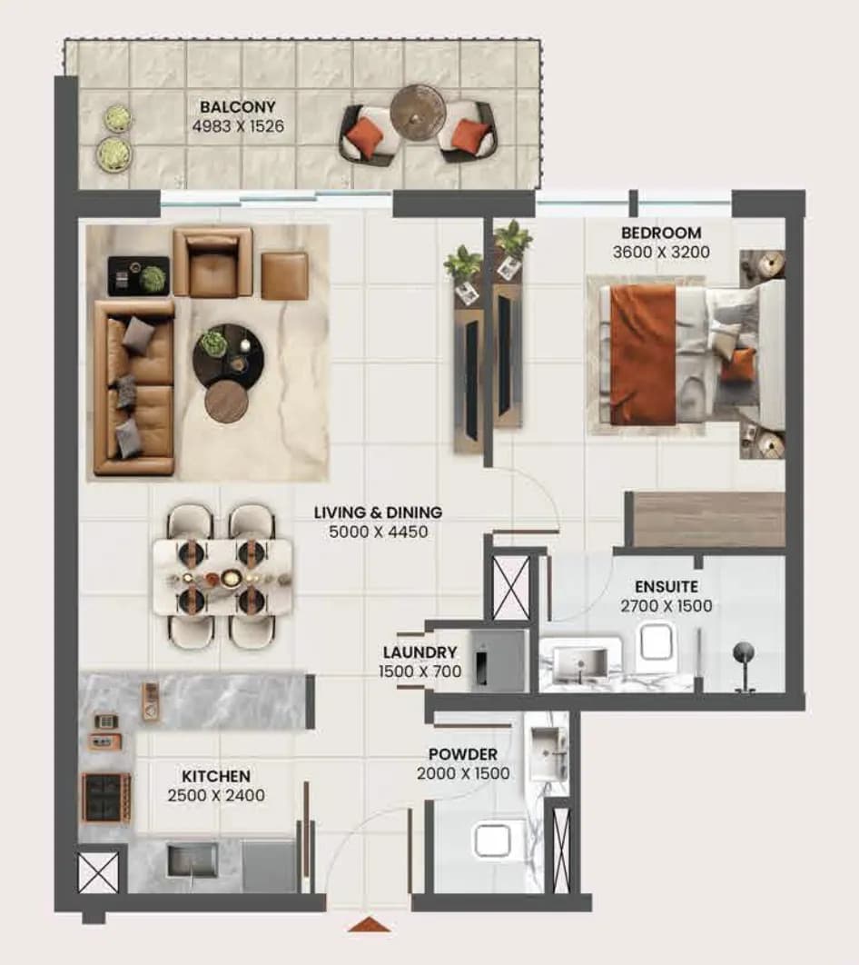 Sunvale 1 Bedroom