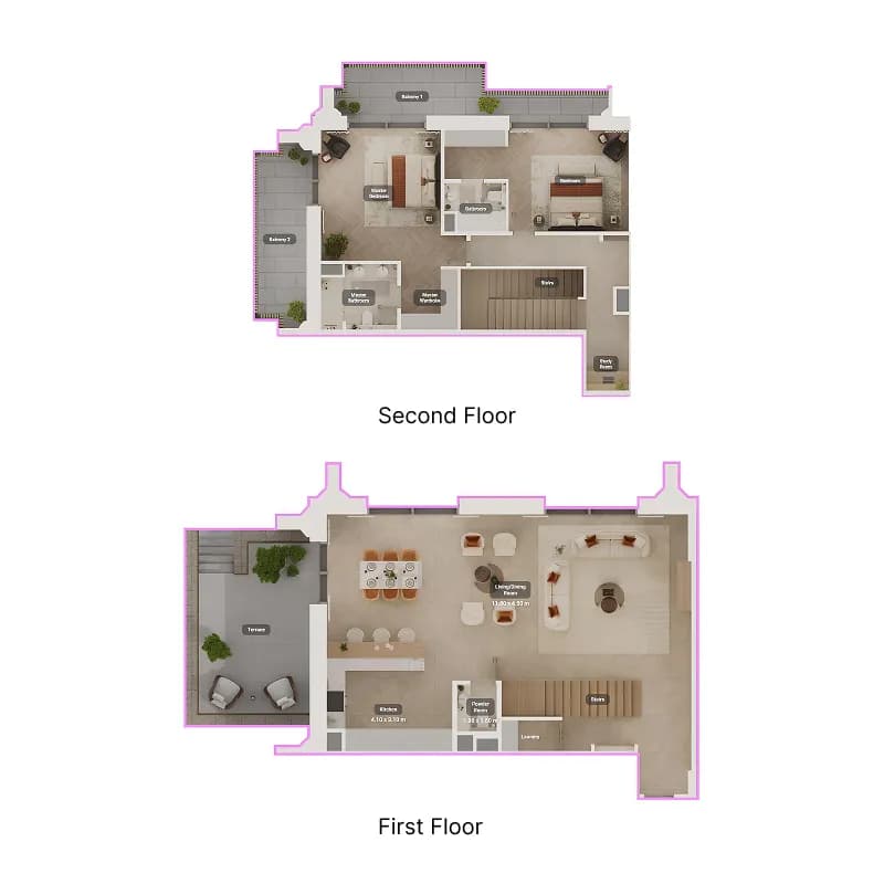 Sama Yas 2 Bedroom