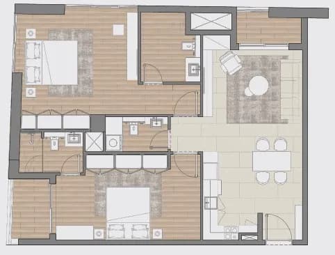 Concept 7 Residences 2 Bedroom