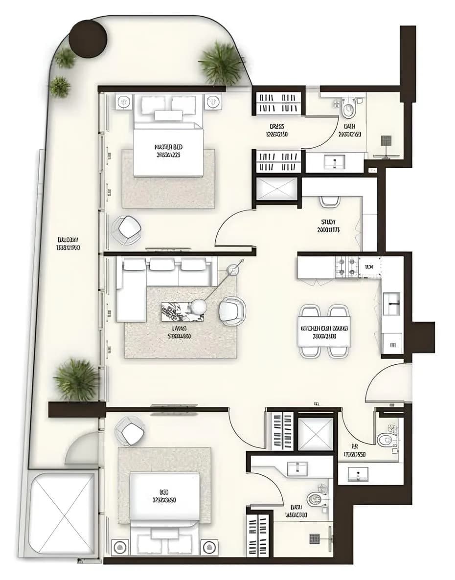 Sonate Residences 2 Bedroom