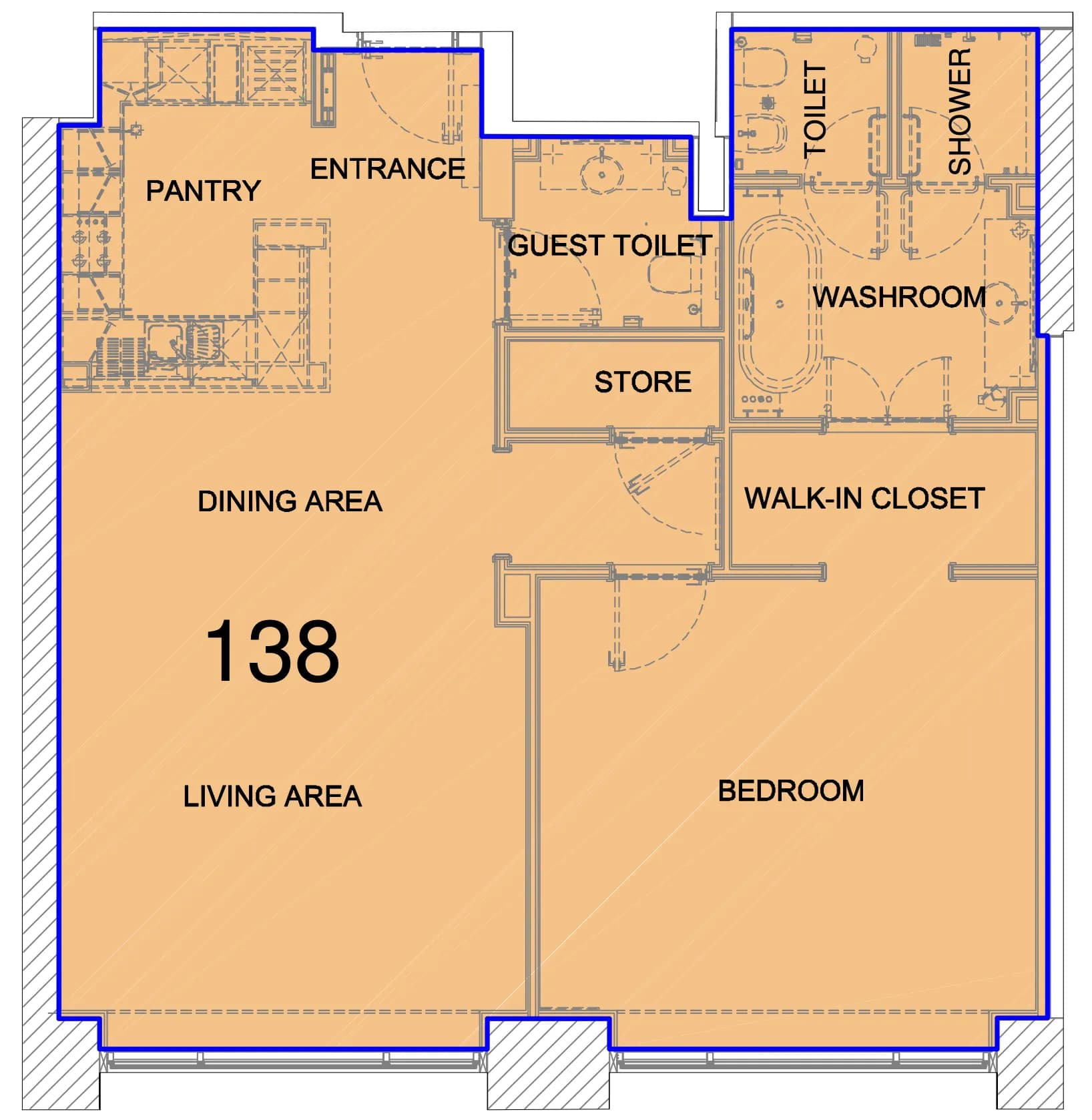Fairmont Marina Residences 1 Bedroom