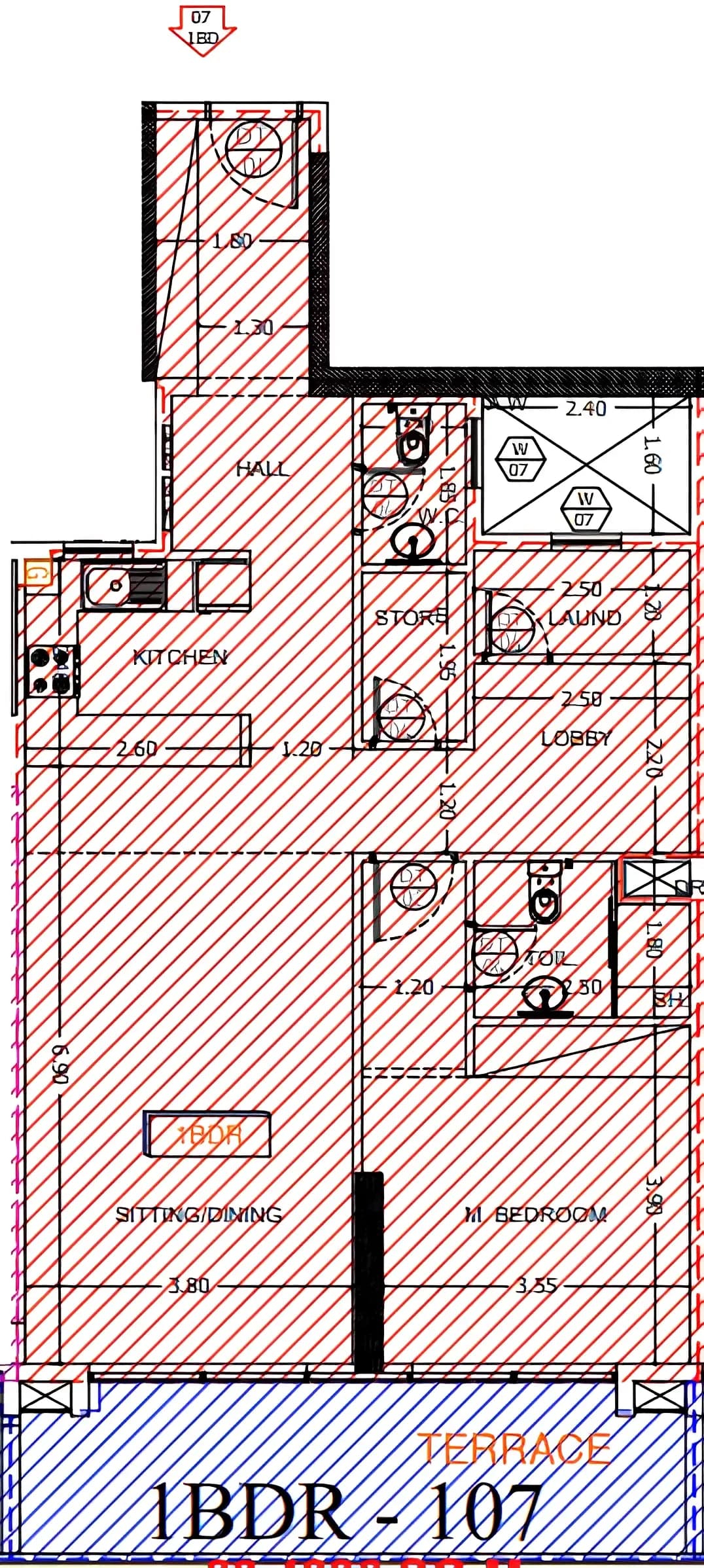 Sea View Residence 1.5 Bedroom