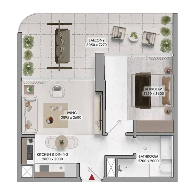 Elmora 1 Bedroom