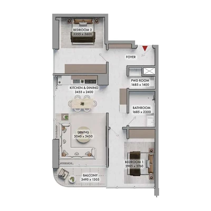 Elmora 2 Bedroom