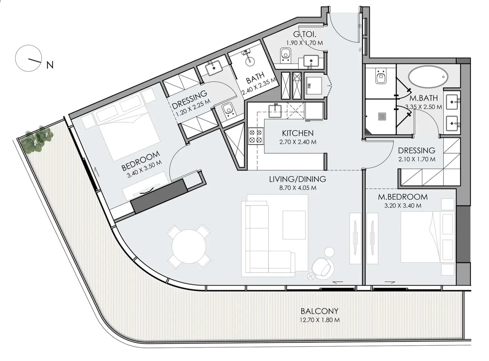 Do Hotels and Residences 2 Bedroom