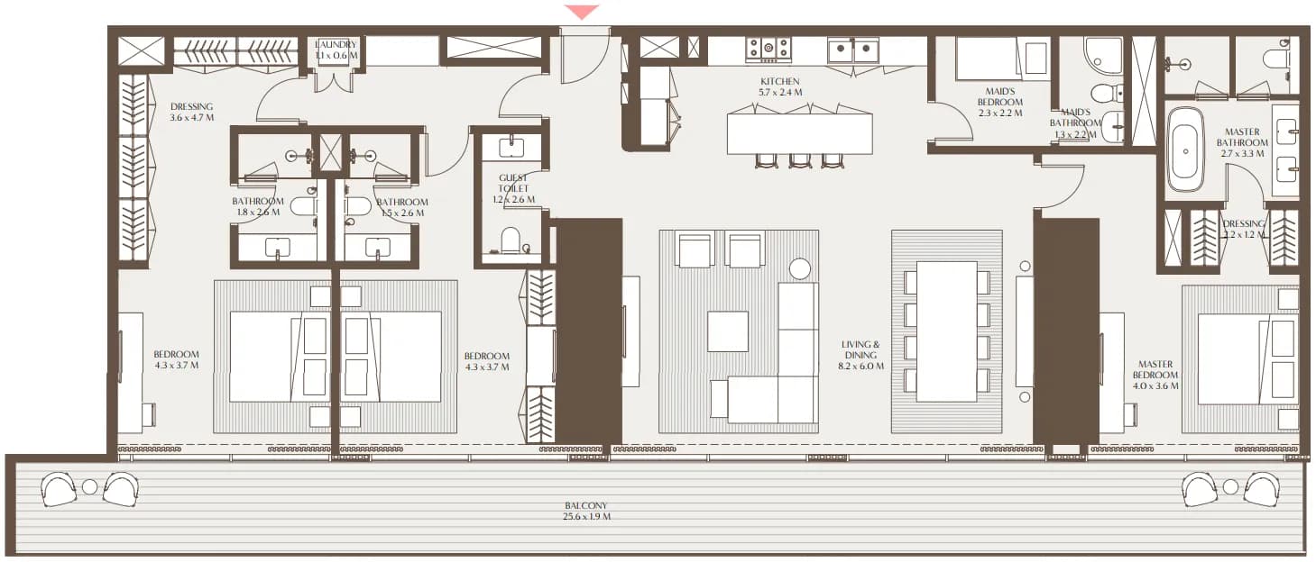 Akala Residences 3 Bedroom